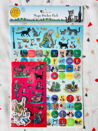 Tabby McTat Mega Sticker Pack Paper Projects